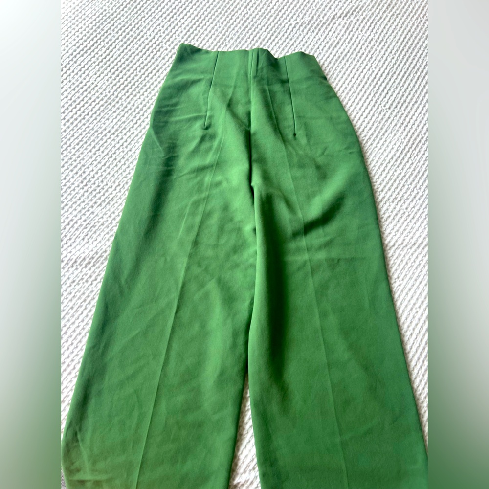 Zara high waisted wide legged trousers